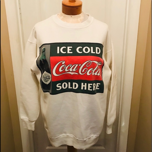 vintage coca cola sweatshirt